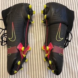 Women’s Nike Mercurial soccer cleats.